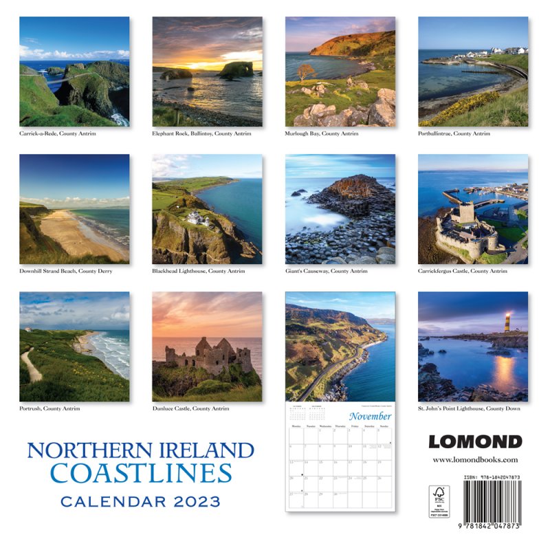 zz 2023 Calendar Northern Ireland Coastlines (2for?8v) (OP)
