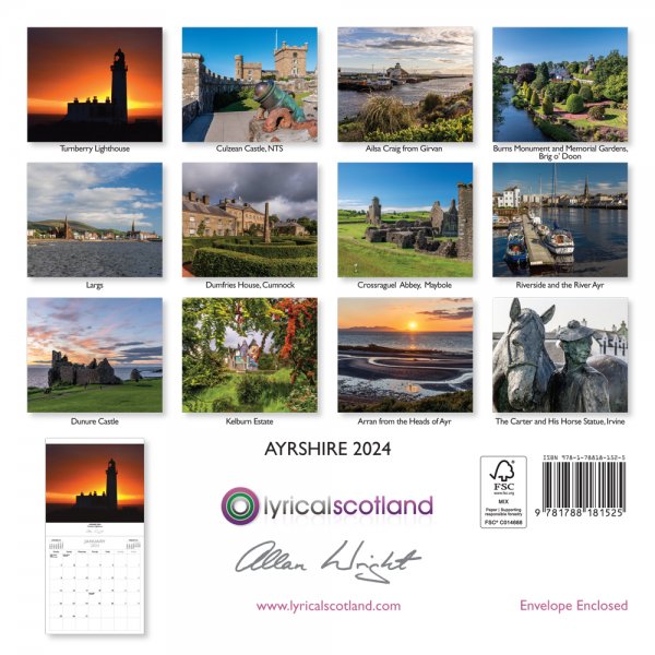 2024 Calendar Ayrshire