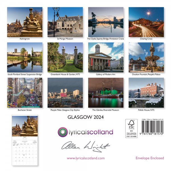 2025 Calendar Glasgow