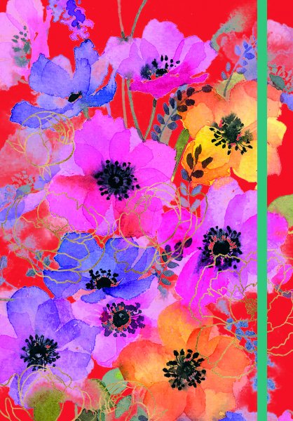 A5 Notebook Anemones (Feb)