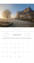 2025 Calendar Scottish Castles (Mar)
