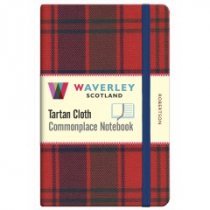 Tartan Cloth Notebook Pocket: Robertson
