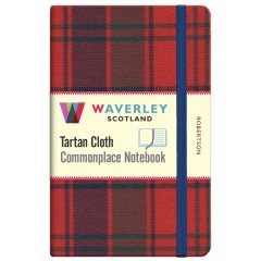 Tartan Cloth Notebook Pocket: Robertson