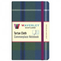 Tartan Cloth Notebook Pocket: Douglas Ancient