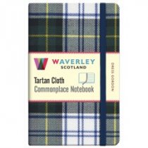 Tartan Cloth Notebook Pocket: Dress Gordon