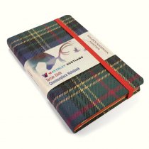 Tartan Cloth Notebook Pocket: Hunting