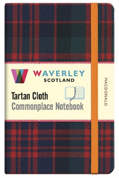 Tartan Cloth Notebook Large: MacDonald
