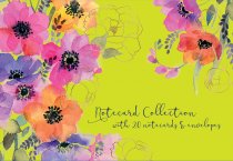 Notecard Collection Anemones