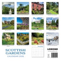 2026 Calendar Scottish Gardens