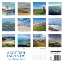 2026 Calendar Scottish Islands