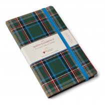 Tartan Cloth Notebook Large: Queen Elizabeth Platinum Jubliee