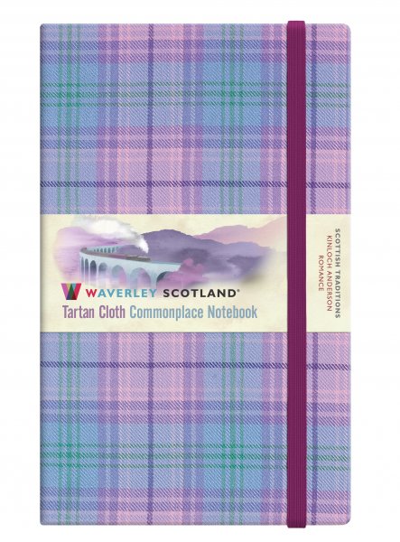 Tartan Cloth Notebook Large: Romance