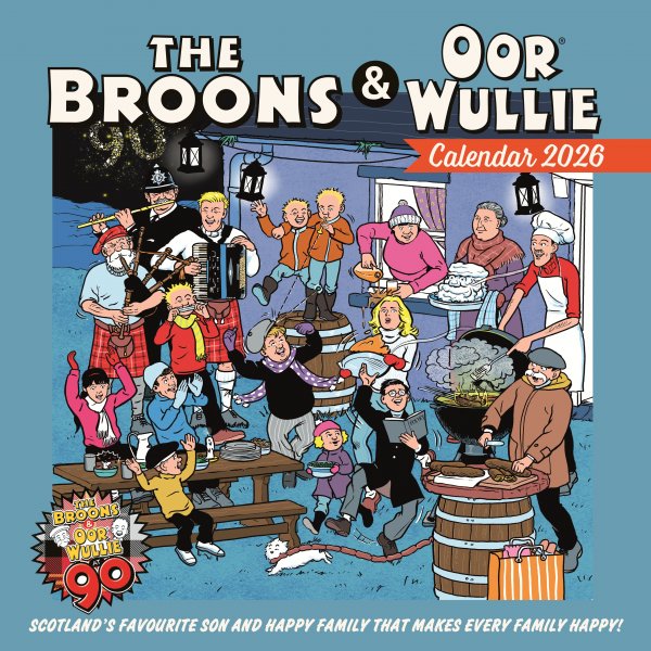 2026 Calendar Broons & Oor Wullie
