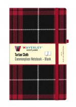 Tartan Cloth Notebook Large Blank: MacQueen of Skye