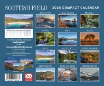 2026 Calendar Scottish Field Compact