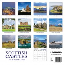 2027 Calendar Scottish Castles (2 for 10v)
