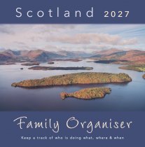 2027 Calendar Scotland Family Organiser