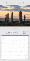 2027 Calendar Scotland Square