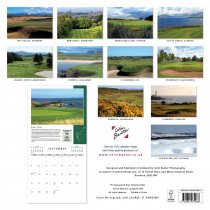 2027 Calendar Scottish Golf